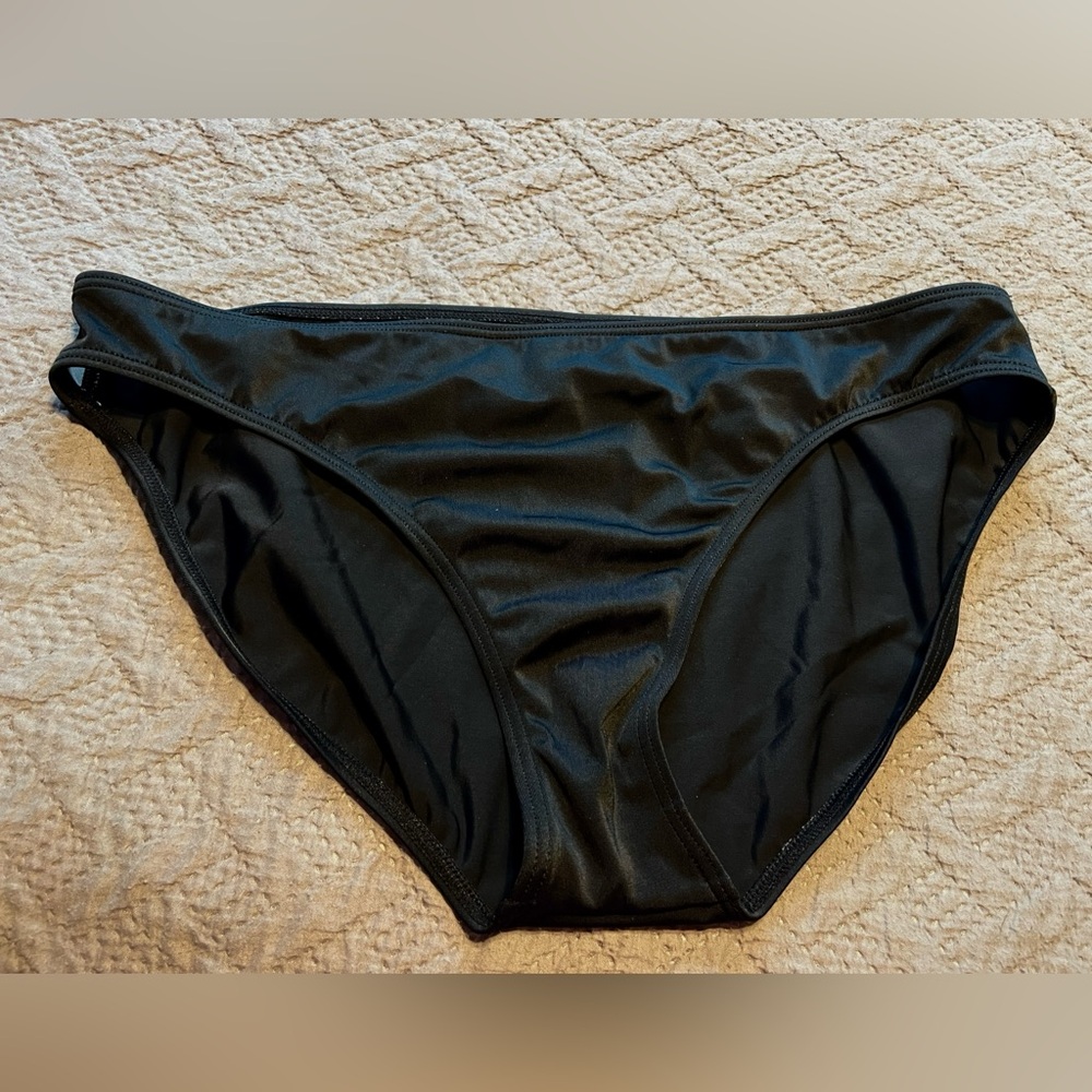 Women’s Black Bikini Swim Bottoms